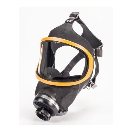 Msa Safety Facepiece Assembly, Ultravue, Pd, Bmr, Lg, Hycar 801452